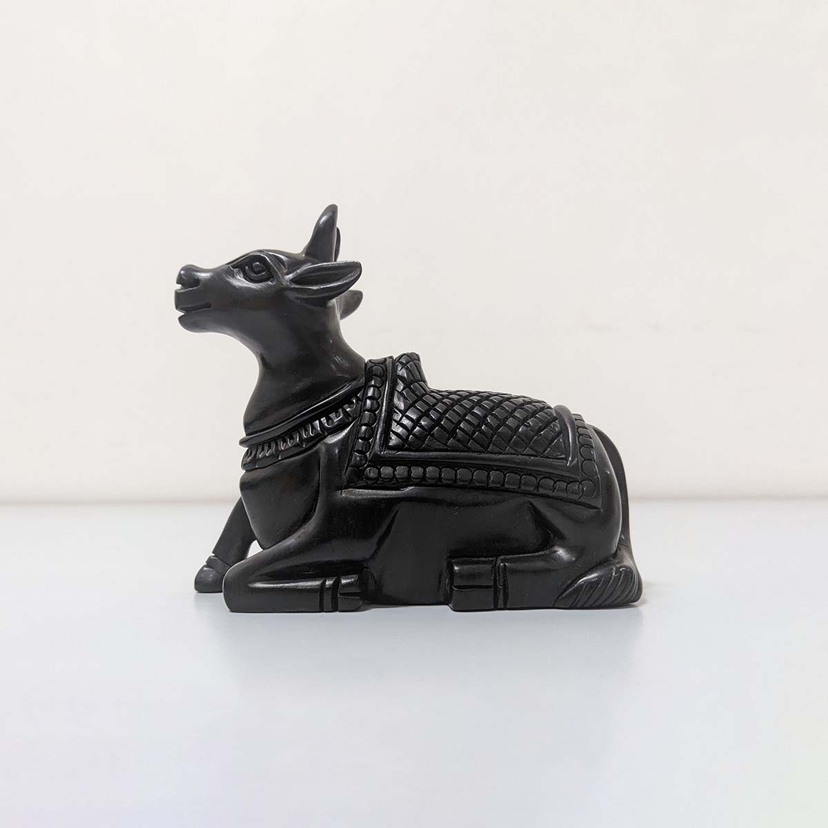 Nandi Statue - 4 Inches | Karungali Statue/ Nandi Idol for Pooja
