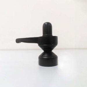 Karungali Shivalingam Statue | Black Ebony Lingam Idol - 4 Inches / Shivling Statue for Pooja