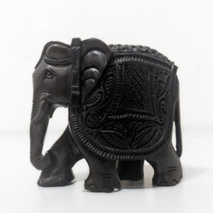 Original Ebony Wood Elephant