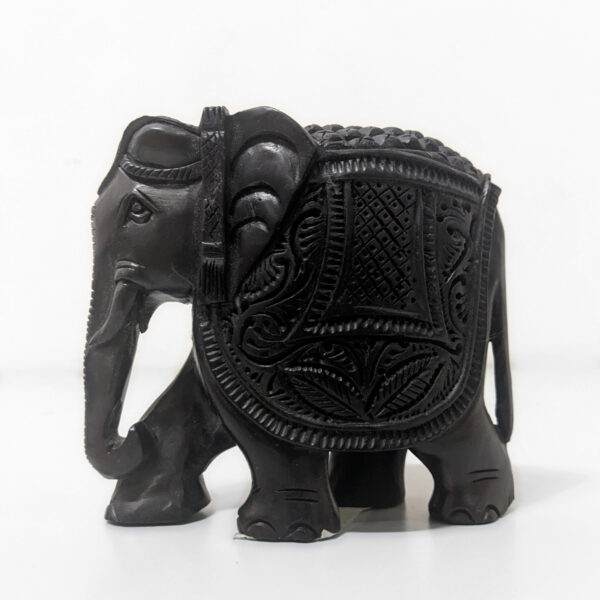Original Ebony Wood Elephant
