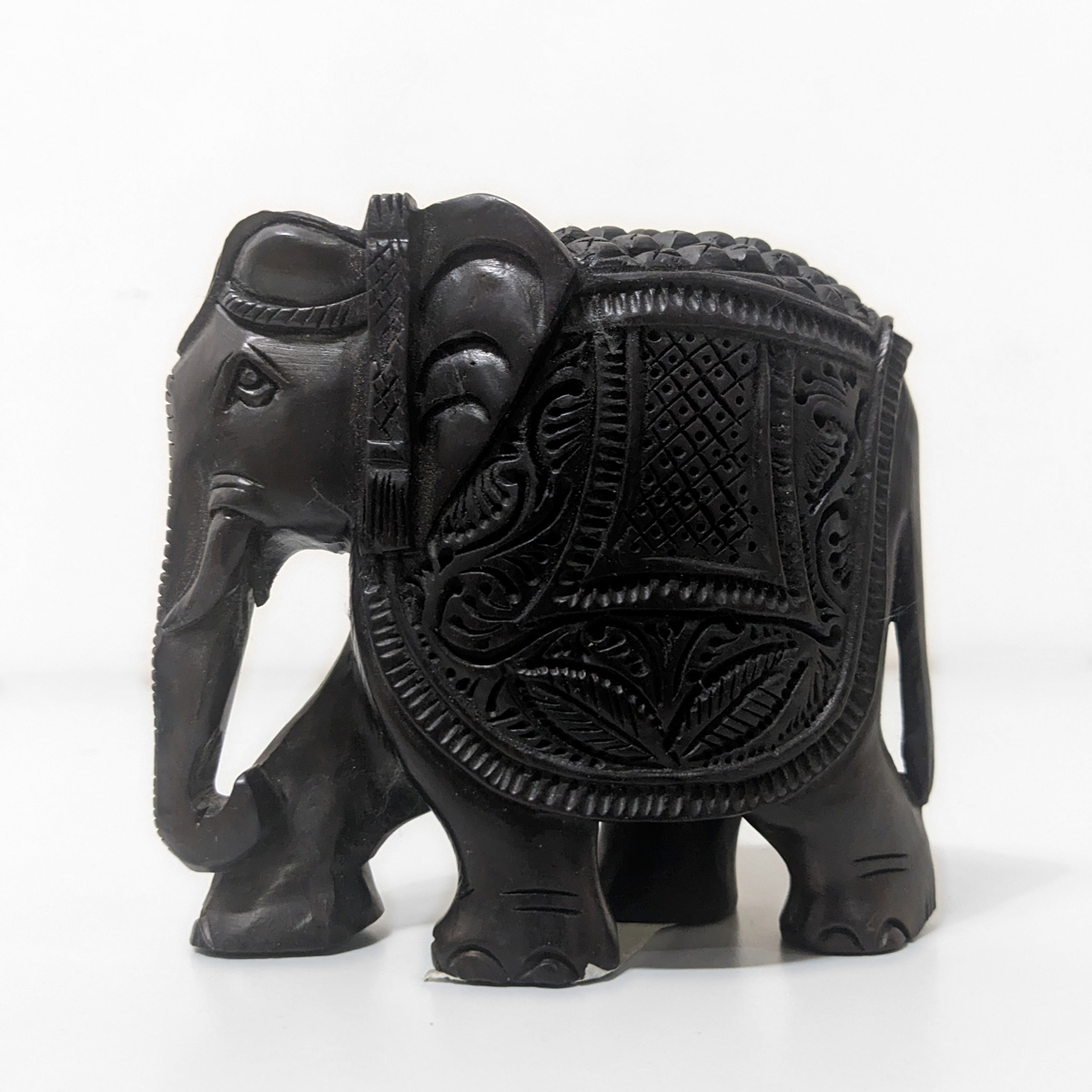Original Ebony Wood Elephant