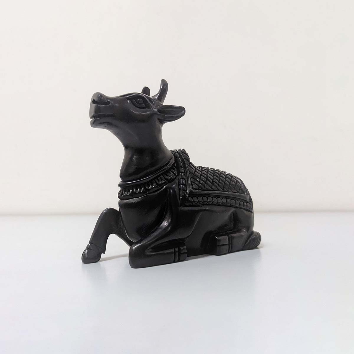 Nandi Statue - 4 Inches | Karungali Statue/ Nandi Idol for Pooja - Image 2