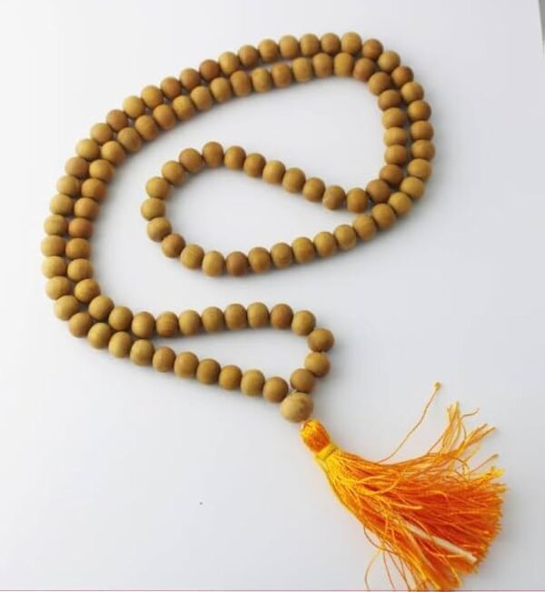Sandalwood Chandan Mala - 100% Pure (108 beads)